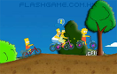 辛普森自行車拉力賽遊戲 / 辛普森自行車拉力賽 Game