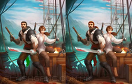 瘋狂海盜戰爭遊戲 / Pirates 5 Differences Game