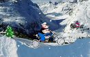 大力水手雪地電單車遊戲 / Popeye Snow Ride Game
