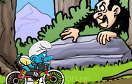 藍精靈自行車遊戲 / 藍精靈自行車 Game