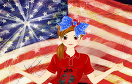 美國獨立日旗裝少女遊戲 / 美國獨立日旗裝少女 Game