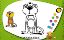 動物世界填顏色遊戲 / 動物世界填顏色 Game