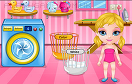 寶貝芭比洗衣服遊戲 / 寶貝芭比洗衣服 Game